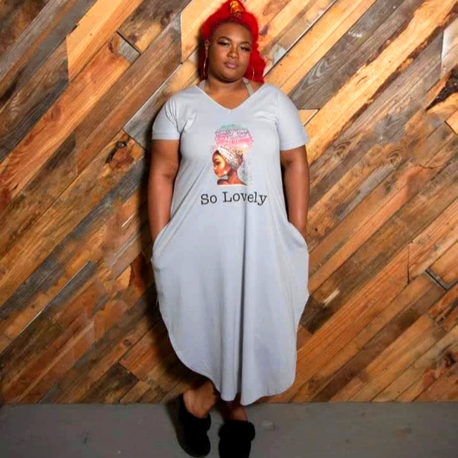Closet Closing Sale Ladies Lounge Gown/Dress